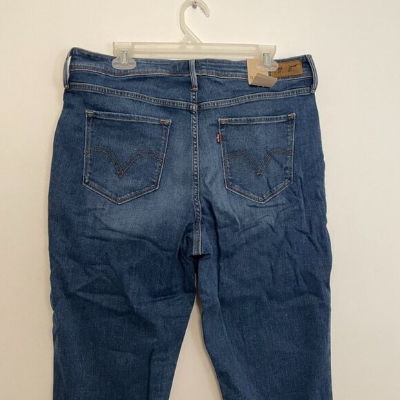 NEW NWT LEVI'S LEVIS Plus Size Perfectly Shaping 512 Skinny Leg Skinny Jeans 18W - Picture 13 of 15